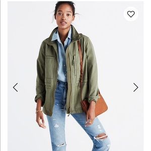Madewell fleet military jacket